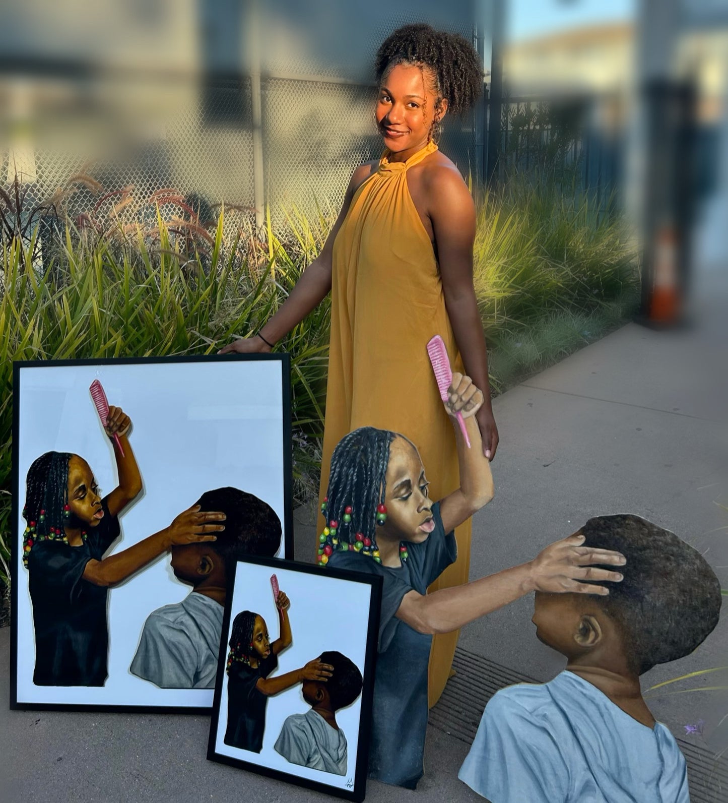 "Lemme do it!" Pt. 1 Limited Edition Glass Print PRE-ORDER