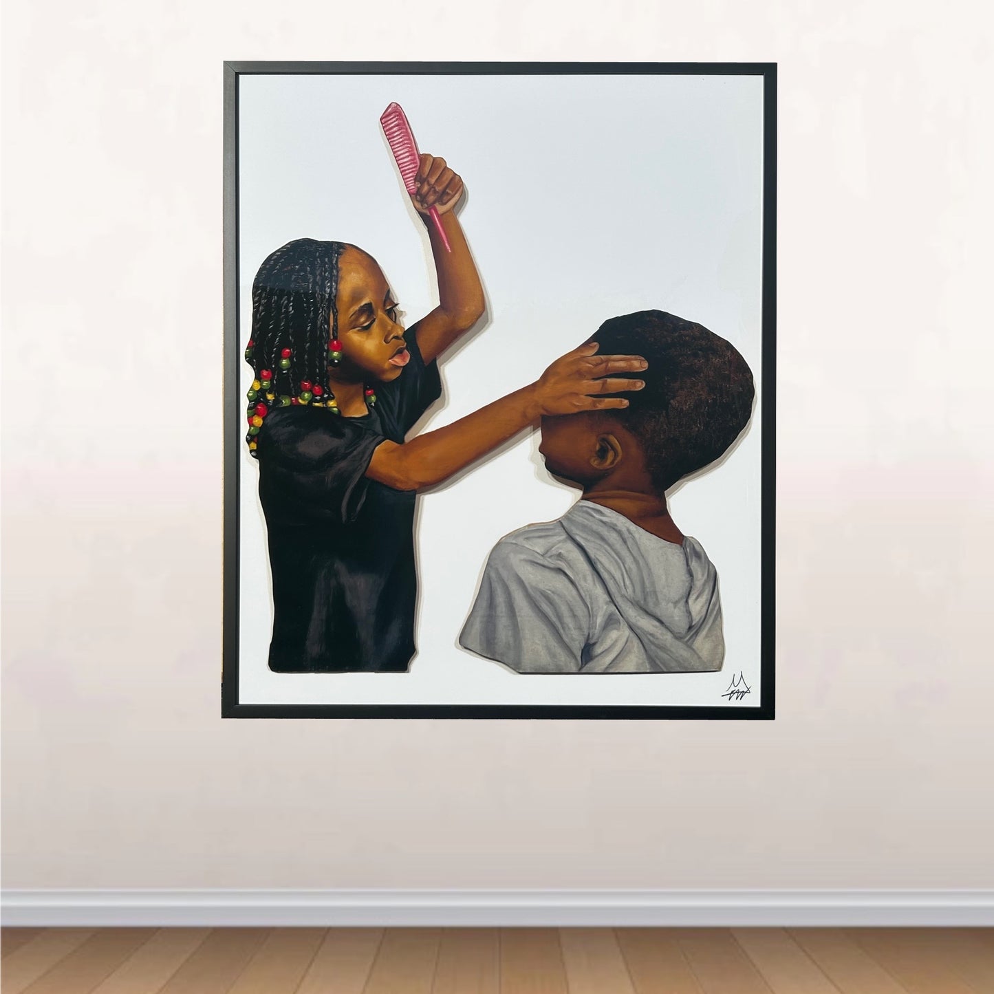 "Lemme do it!" Pt. 1 Limited Edition Glass Print PRE-ORDER