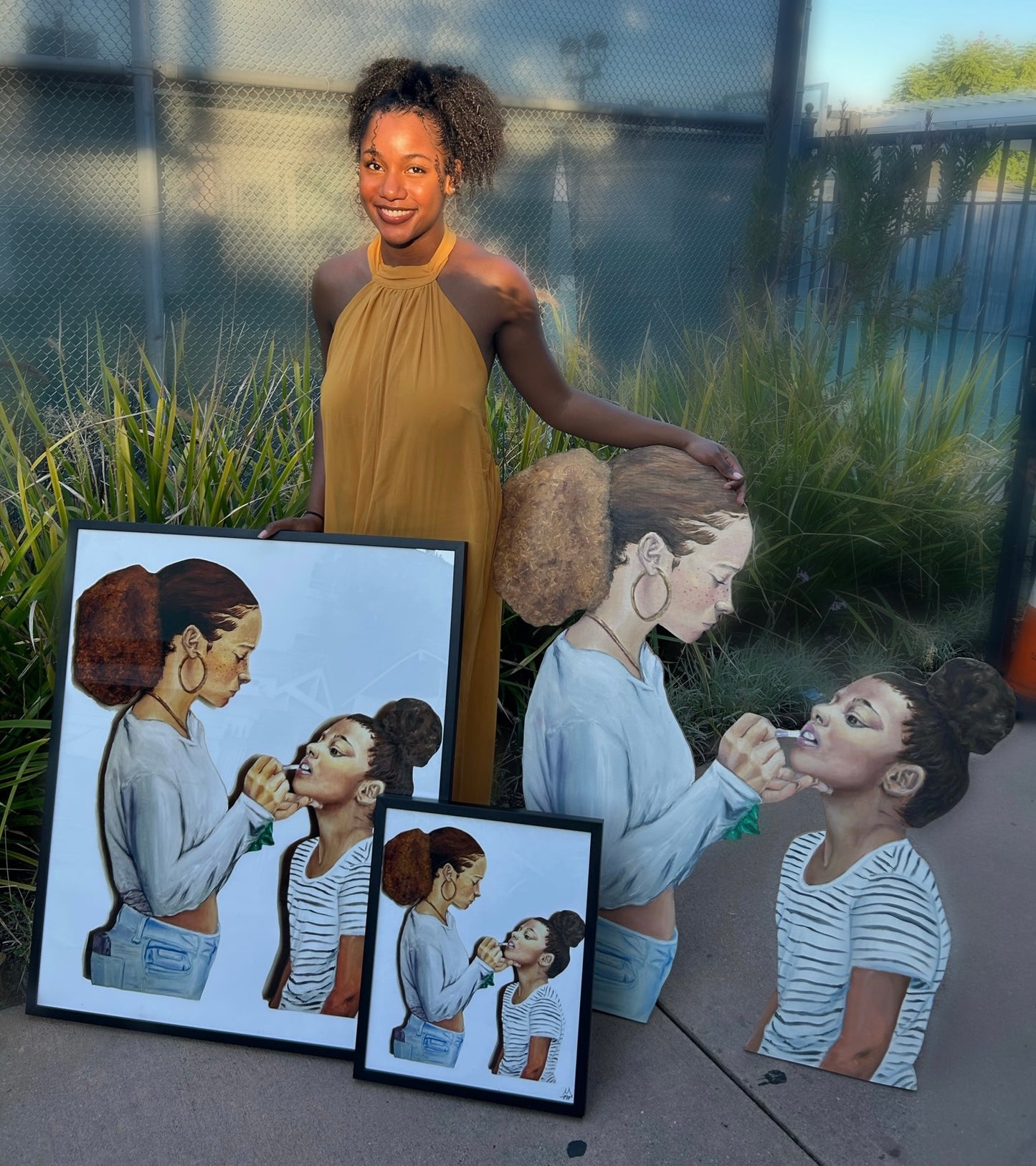 "Lemme do it." Pt. 2 Limited Edition Glass Print PRE-ORDER