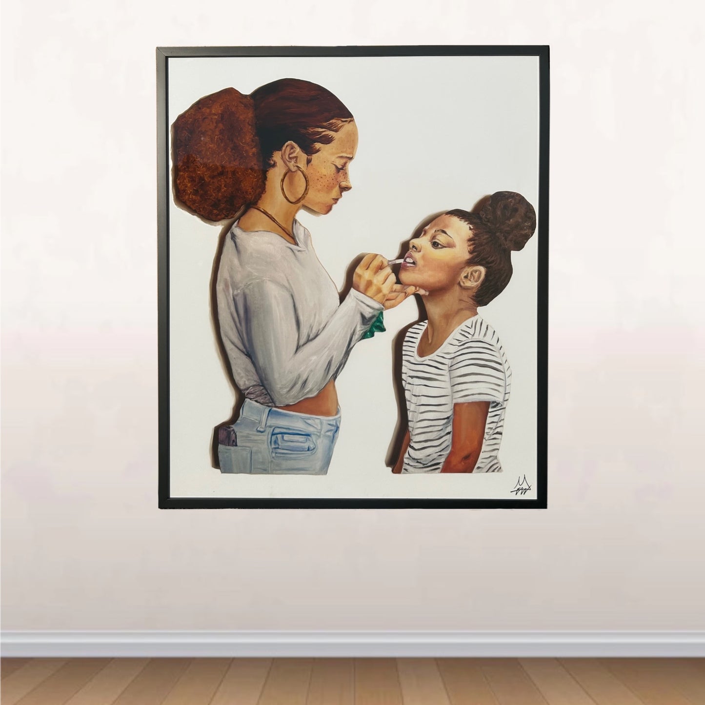 "Lemme do it." Pt. 2 Limited Edition Glass Print PRE-ORDER